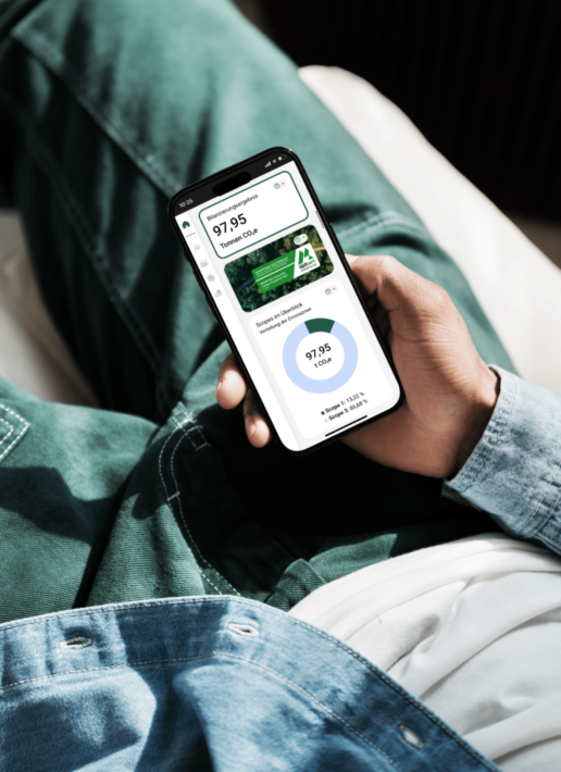 Mockup des ImpactBoard Moduls "Bilanzierung"