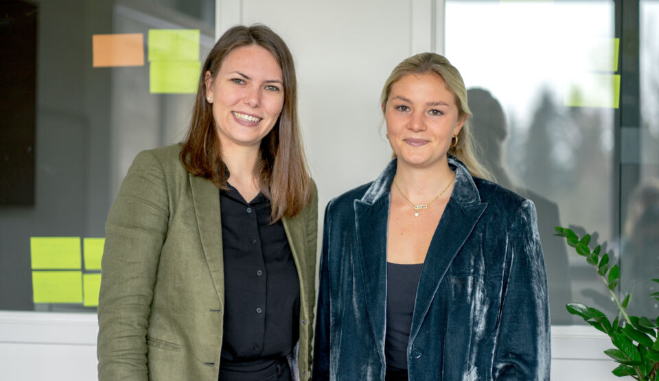 Bild der Fokus Zukunft Direktorinnen Janina Lang und Lena Scharr.