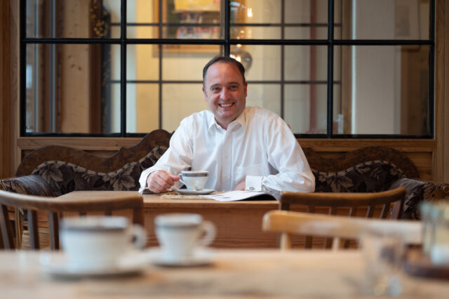 Bild von Thomas Eckel, Geschäftsführer der Murnauer Kaffeerösterei GmbH.